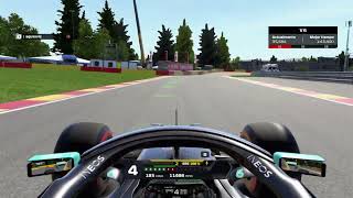 143077 Spa Francorchamps HOTLAP W11 F1 2020 [upl. by Nabala]