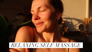 Relaxing Neck amp Face Massage [upl. by Arivle]