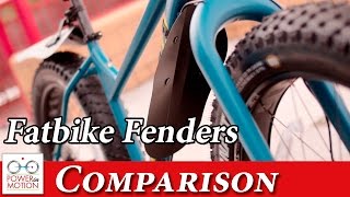 Fatbike Fenders Axiom Front amp Rear RunnerSKS G mom amp dadFatboard  Fat Bike Calgary [upl. by Gainer]