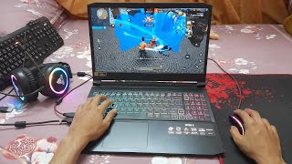 1v4 Panel Gtx 1650 FreeFire Laptop 💻 Gameplay  Laptop FreeFire Gameplay  Acer Nitro 5 [upl. by Asamot]