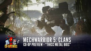 MechWarrior 5 Clans CoOp Preview [upl. by Letsirc666]