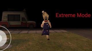 Ice Scream 1 In Extreme Mode Full Gameplay [upl. by Elynad]