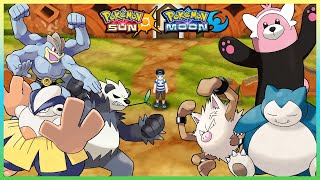 Pokemon Sun amp Moon  How To Get MachampSnorlaxPrimeapeHariyamaPangoro amp Bewear [upl. by Freyah258]