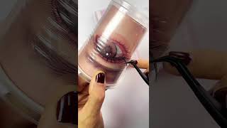 Lash extensions practice tips 🤒️ lashing lashextensions lashes lashesonpoint lashingprocess [upl. by Naesed]