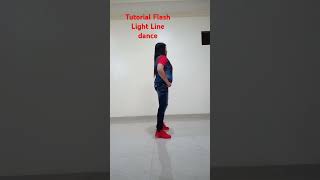 Tutorial Flash Light Line Dance linedancer dance linedance [upl. by Anerev]