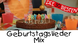 GeburtstagsliederMix  Kinderlieder zum Mitsingen und Bewegen [upl. by Connelly]