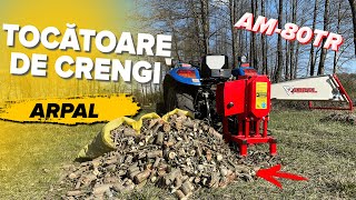 Tocătoare de crengi ARPAL AM80TR pentru tractor si minitractor [upl. by Croteau]