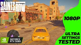 Saints Row Reboot  RTX 2060  i7 4770  Ultra Settings Tested [upl. by Goddart640]