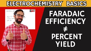 How is Faradaic efficiency different than a traditional percent yield Know the difference [upl. by Cotsen150]