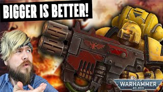 Space Marine HEAVY Weapons Are INSANE Arsenal EXPLAINED  Warhammer 40k Lore [upl. by Nytsyrk]