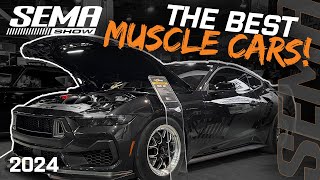 The BEST Ford Mustangs amp Muscle Cars at SEMA 2024 [upl. by Ttik]