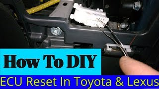 How To Reprogram an ECU  Immobilizer In A Toyota or Lexus [upl. by Feodora]