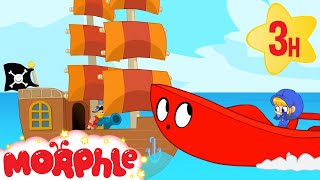 A Whole Bunch Of Pirates  Morphles Family  My Magic Pet Morphle  Kids Cartoons [upl. by Reywas351]