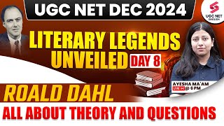 UGC NET Dec 2024  UGC NET English Literature All About Roald Dahl Theory amp Questions  Ayesha Khan [upl. by Nesyla]