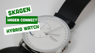 Unboxing SKAGEN Hagen Connect Smartwatch ausprobiert [upl. by Swithbert]