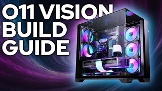 Lian Li O11 Vision Build Guide  SignalRGB [upl. by Aneekan504]