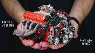 I Build REAL V8 Engine  Assembly and RUN [upl. by Elletse173]