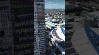 Oceanwide Plaza a luxury hotel skyscraper in losangeles california cryptoarena [upl. by Armilda]