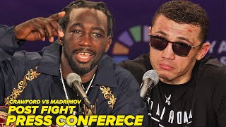 Terence Crawford vs Israil Madrimov • Full Post Fight Press Conference Video [upl. by Drofnats]