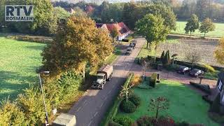 Militaire colonne door Rosmalen 80 jaar bevrijding [upl. by Anetta]