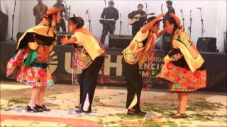 Folk Dance Peru  HUAYLARSH DE CARNAVAL [upl. by Bagger806]