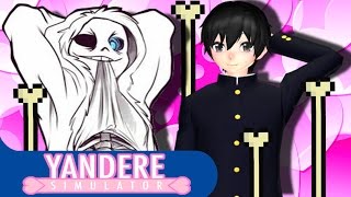 Sans x Senpai  Yandere Simulator Funtage 4 [upl. by Quenna796]