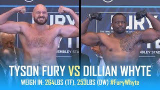 🥊 TYSON FURY VS DILLIAN WHYTE  WEIGH IN REACTION amp IN DEPTH PSYCHOLOGICAL BREAKDOWN 🥊 [upl. by Daren]