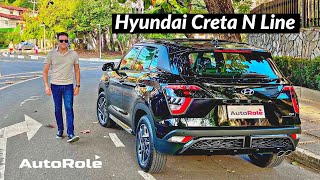 Hyundai Creta N Line tem visual esportivo Turbinado SUV aceita comandos por voz ou via smartphone [upl. by Balliett]