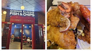 Eating At gordonramsay Fish amp Chips In Reno Nevada [upl. by Adiana577]