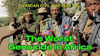 Rwandan Civil War  Genocide in Rwanda  African History [upl. by Kent]