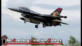 BEAUTIFUL Arrival F16 Turkish AF  Solo Turk Geilenkirchen [upl. by Eelrebmik92]