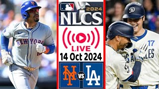 Mets vs Dodgers  en vivo J2 NLCS 14 Octubre 2024 MLB  Postemporada Beisbol de Grandes Ligas [upl. by Pul]