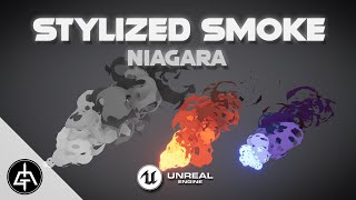 Unreal Engine 5  Stylized Smoke VFX  Niagara Tutorial [upl. by Avevoneg]