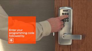 Electronic Locks  COSeries How to Manage your CO100 with Manual Programming [upl. by Alegnaed]