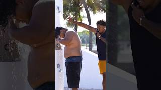 Prank backfires after his friend Snitches on SmoothGio 😳😂 shorts [upl. by Ledba886]