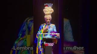 Miranda Lebrão arrasando no gongadadrag comedia humor dragracebr shorts [upl. by Eyllib]