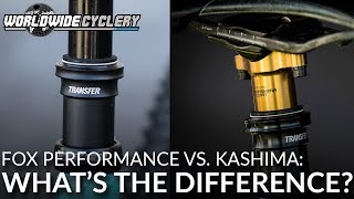 2018 Fox Transfer Dropper Post  Kashima vs Performance Is There Really a Difference [upl. by Troth289]