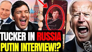 Tucker DEFIES Federal Government Spotted in MOSCOW to Interview Putin Internet Set ABLAZE 🔥 [upl. by Leuams775]