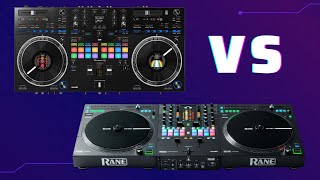 Rane 12 vs Pioneer DDJ REV7  Moving Platter DJ Controller Battle [upl. by Bohs]