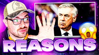 5 Reasons Why CARLO ANCELOTTI Should Be SACKED as REAL MADRID MANAGER [upl. by Lebatsirhc]