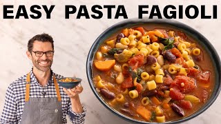 EASY Pasta Fagioli Recipe [upl. by Nirrac]