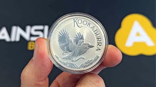 FIRST LOOK  2024 Perth Mint 1oz Kookaburra Silver Coin [upl. by Meta]