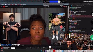 Hasan Reacts to Quenlin Blackwell Thirsting Over Him [upl. by Enilrem]