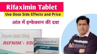 Rifaximin Drug Use Dose Side Effects and Price in Hindi  Antibiotic [upl. by Naesar419]