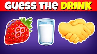 🍕 🥤Guess the Word by Emoji  FOOD amp DRINK Edition🍔🍹  Emoji Quiz 2024 [upl. by Rasecoiluj]