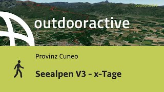 Wanderung in der Provinz Cuneo Seealpen V3  xTage [upl. by Kjersti]