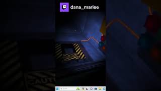 FNAF Vents JUMP SCARE danamariee on Twitch [upl. by Platas]