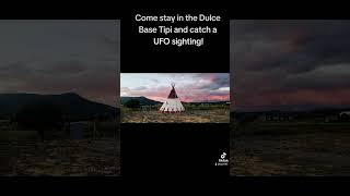 Come stay in the Dulce Base Tipi located on the Jicarilla Apache Rez airbnbcomhdulcebasetipi [upl. by Sivet573]