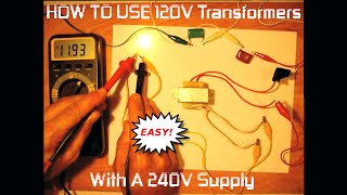 How To Power 110V Transformers With 220V [upl. by Armand]