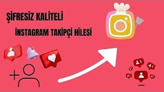 İnstagram Bedava Şifresiz Takipçi Arttırma Sitesi Kanıtlı Yeni 2024 [upl. by Accemahs]